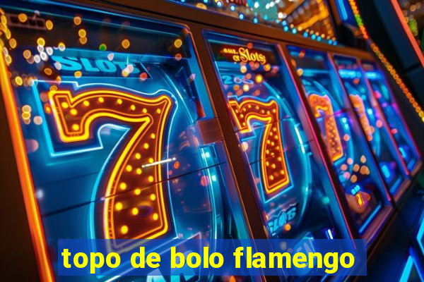 topo de bolo flamengo